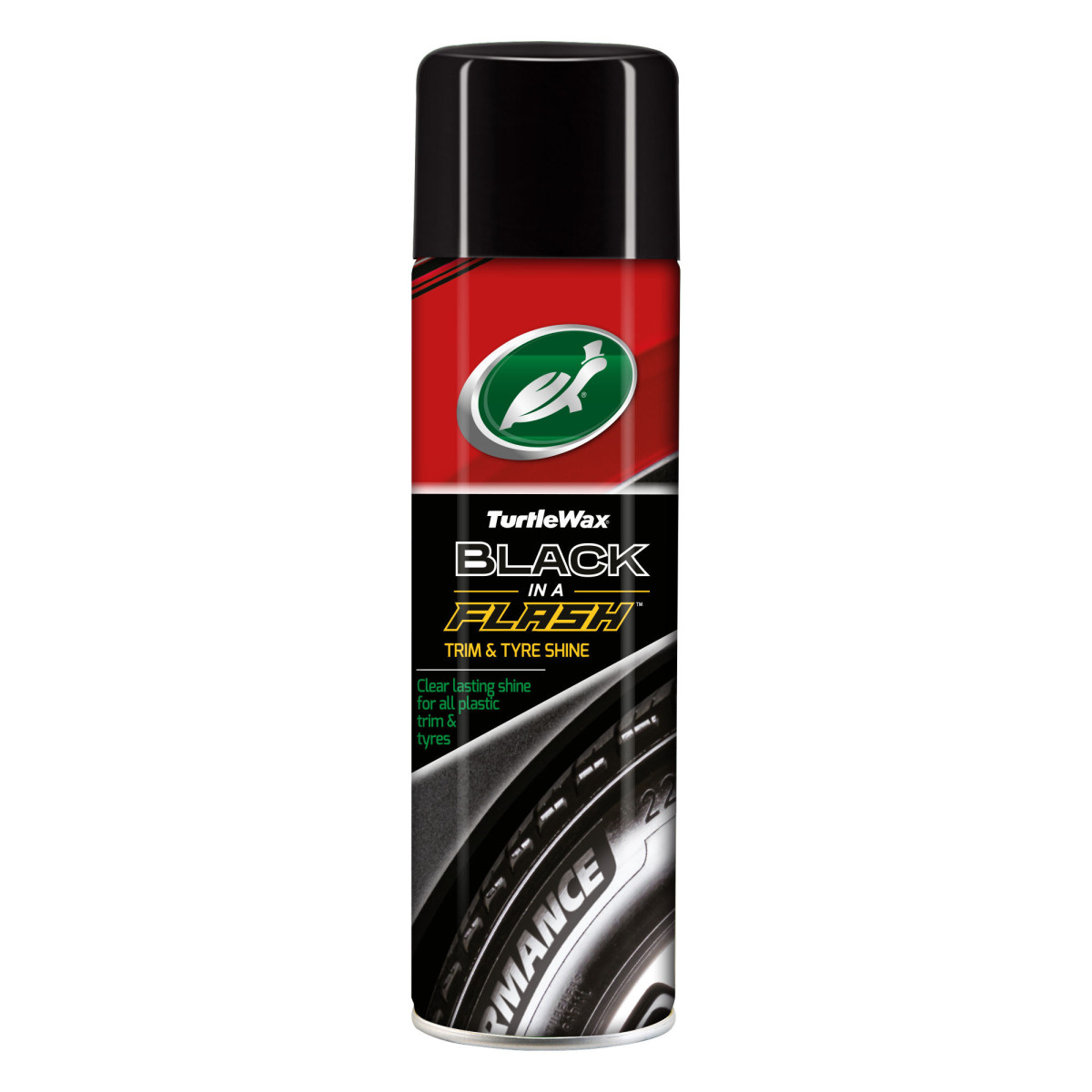 TURTLE WAX Black In A Flash, däck- och stötfångarpolish, 500 ml