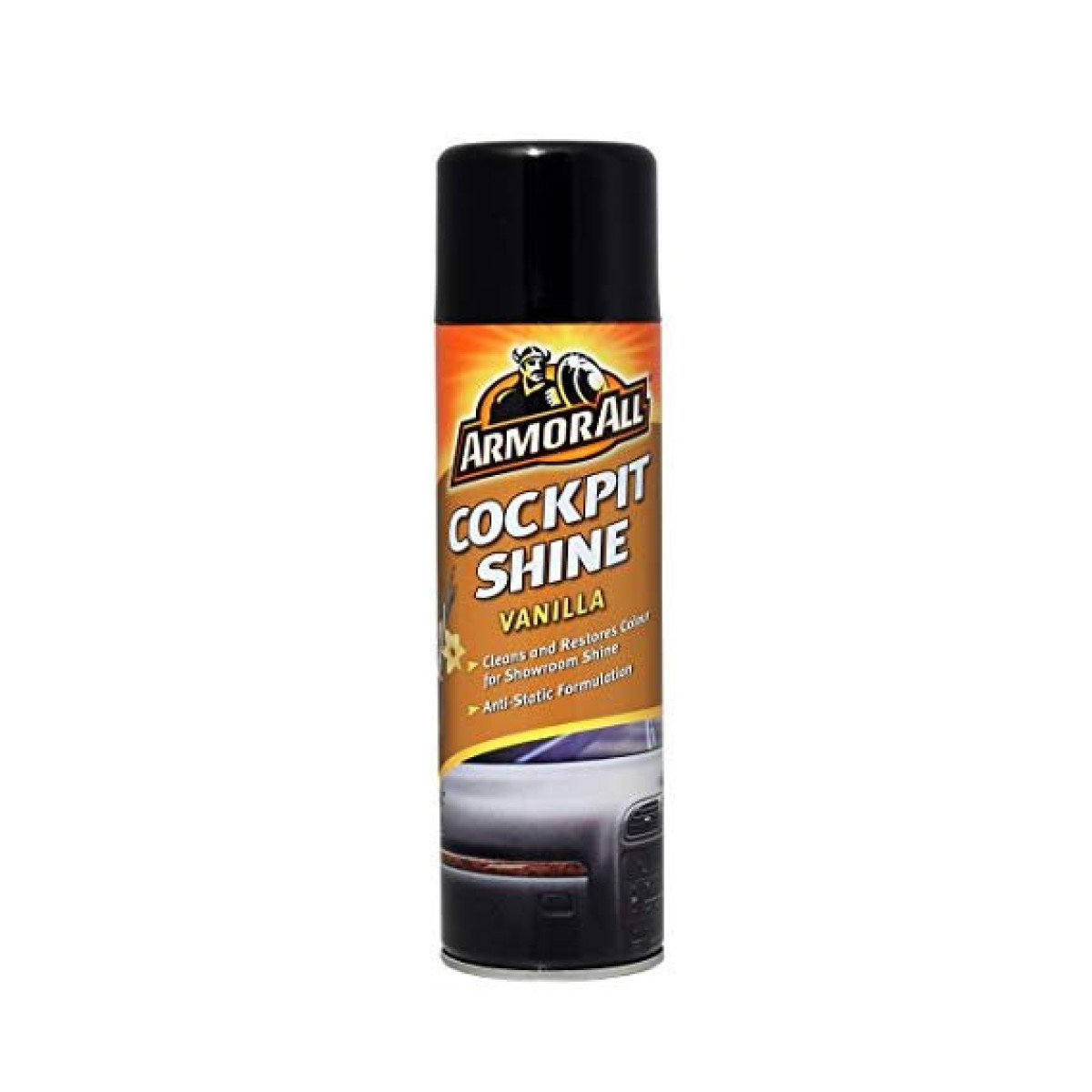 ARMORALL Cockpit Shine Vanilla, Panelrengöring, 500 ml