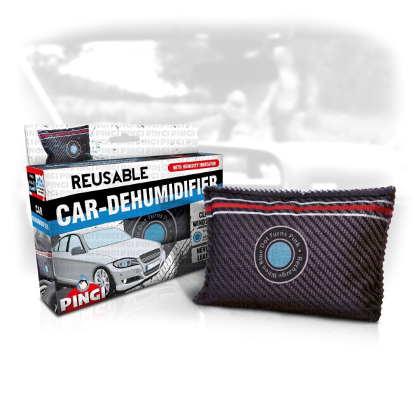 PINGI Car-Dehumidifier XL, återanvändbar fuktabsorberare, 300 g
