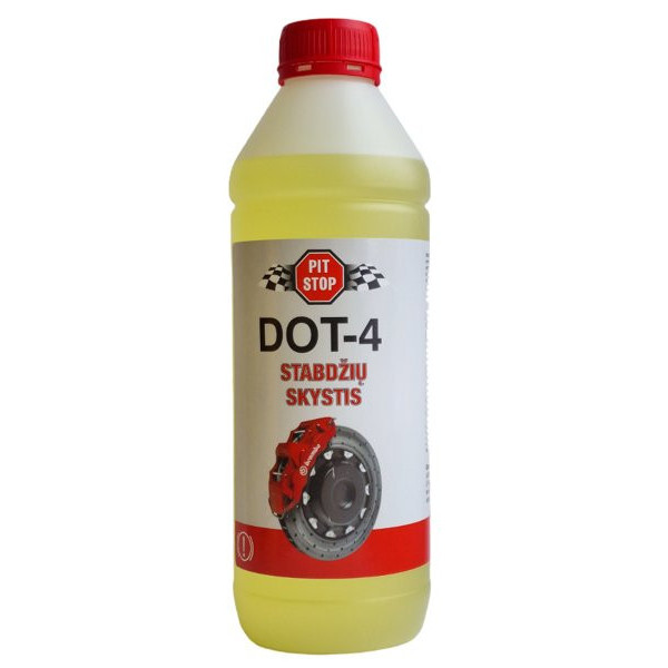 PIT STOP Bromsvätska DOT-4, 1 l