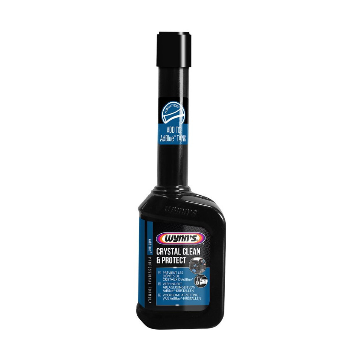WYNNS Crystal Clean & Protect, tillsatsmedel för AD-Blue-systemet mot kristallisering, 125 ml