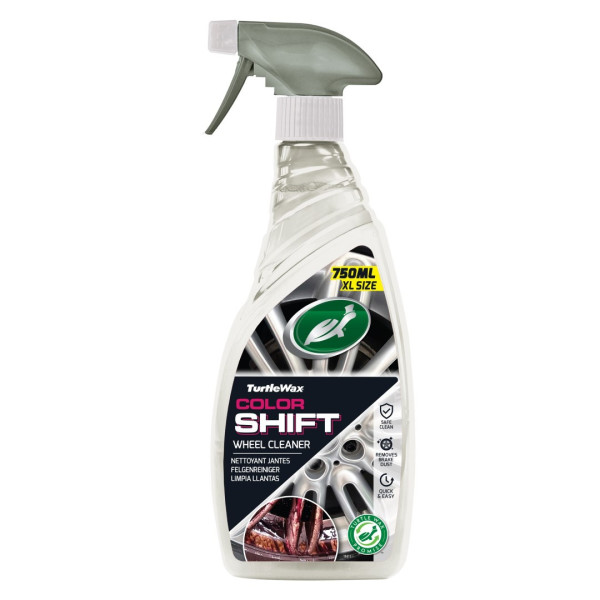 TURTLE WAX Colorshift wheel cleaner, fälgrengöring, 750 ml