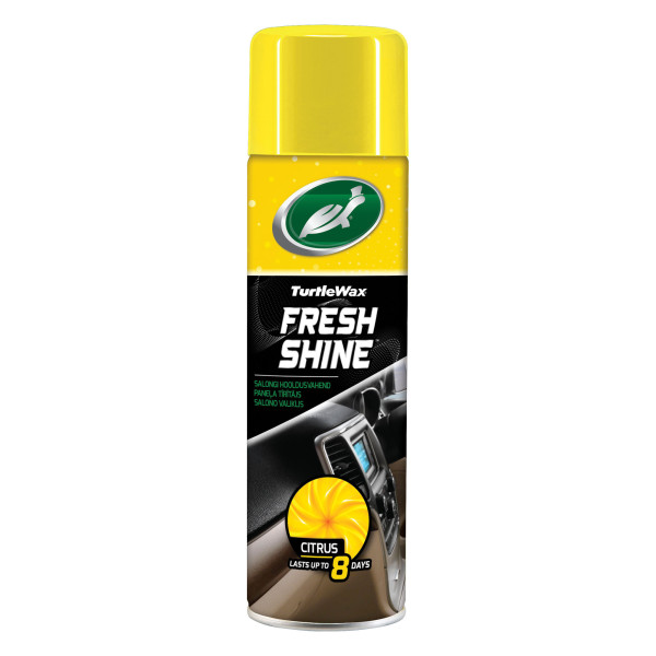 TURTLE WAX Fresh Shine Citrus, salongsplastpolish, citrondoft, 500 ml