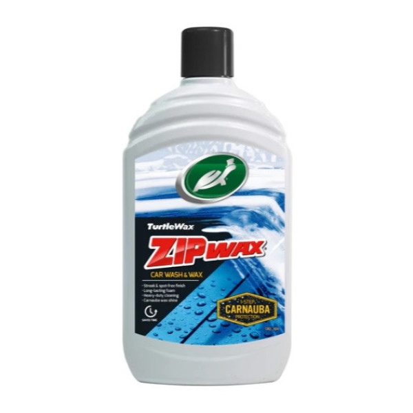 TURTLE WAX Shampoo Zip Wax, schampo med vax, 500 ml