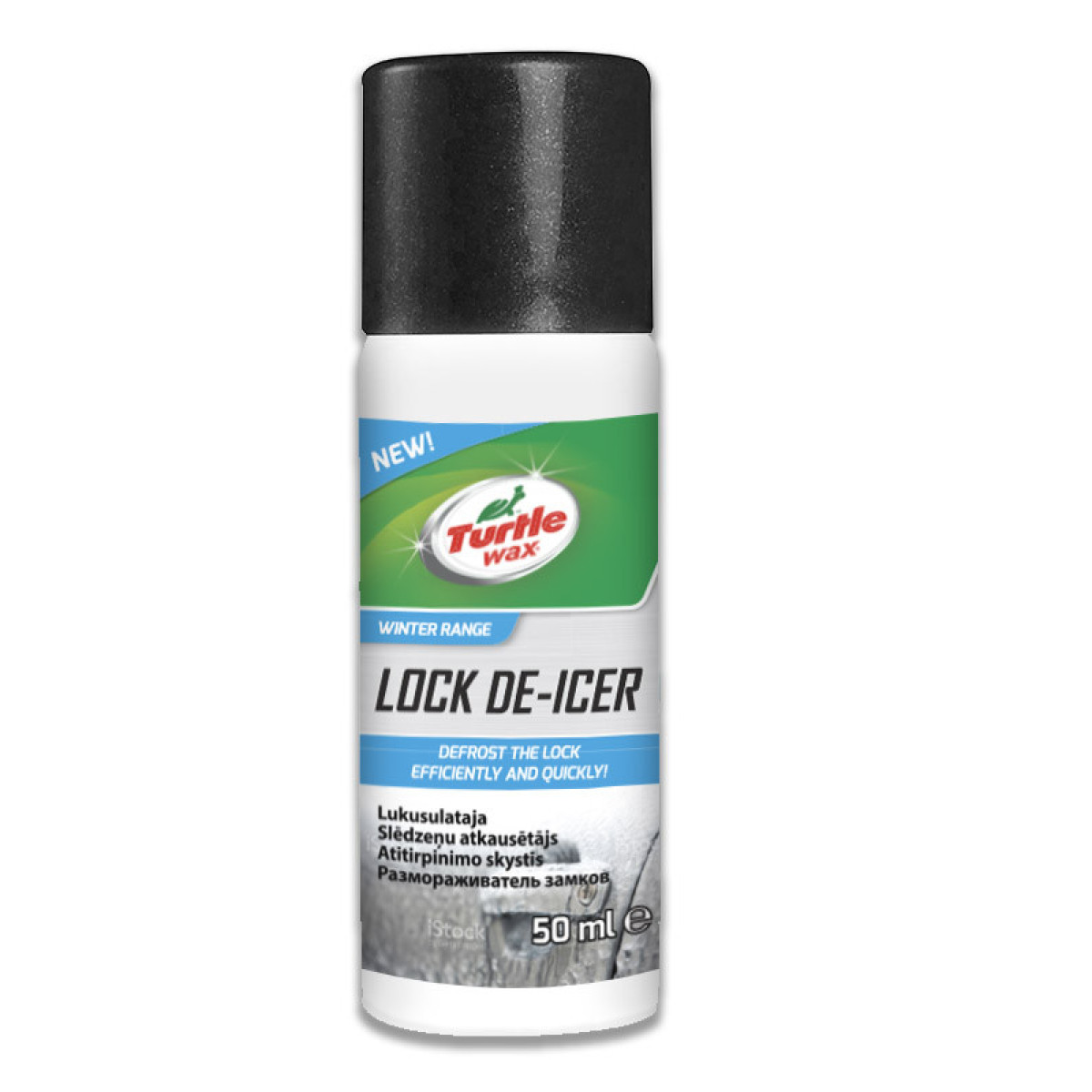 TURTLE WAX Lock De-Icer, isborttagare för lås, 50 ml
