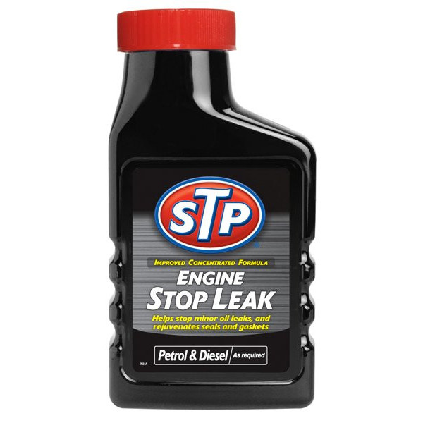 STP Engine Stop Leak, Motoroljetillsats som stoppar läckor, 300 ml