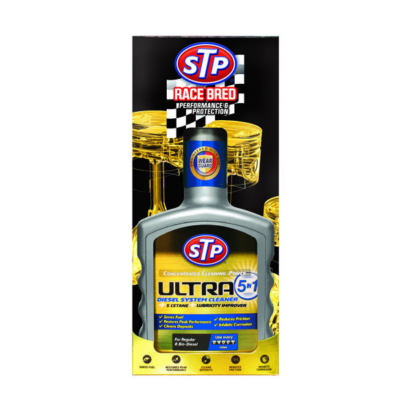 STP Ultra 5-i-1, Rengöringsmedel för dieselsystem, 400 ml