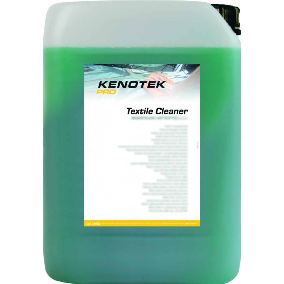 KENOTEK Textile Cleaner, textilrengöringsmedel, 10 L