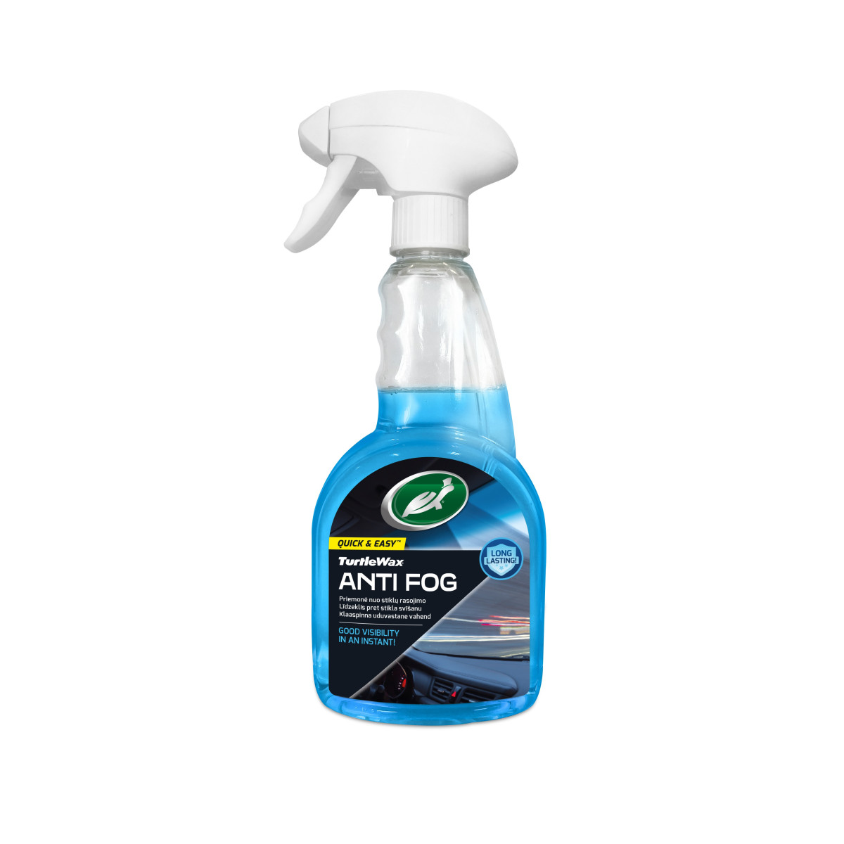 TURTLE WAX Anti Fog, fönsterborttagningsmedel, 500 ml