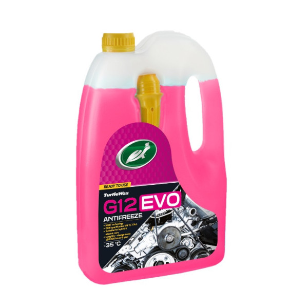 Turtle Wax Antifreeze G12 EVO -35°C, kylvätska, 4 l