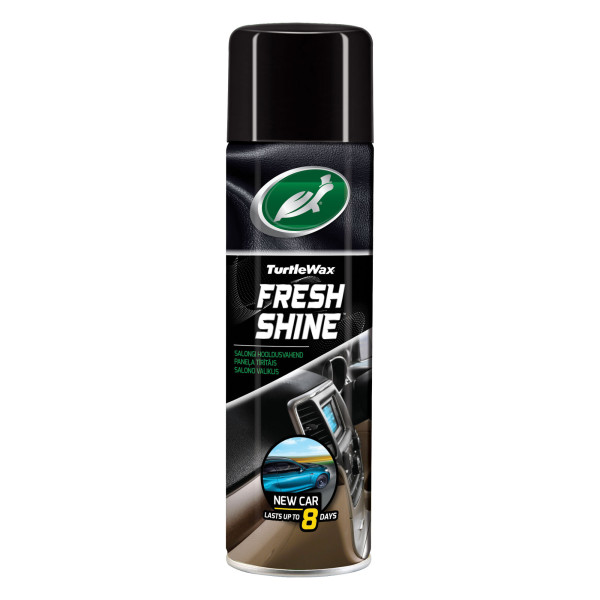 TURTLE WAX Fresh Shine New Car, polermedel för plastinredning, 500 ml