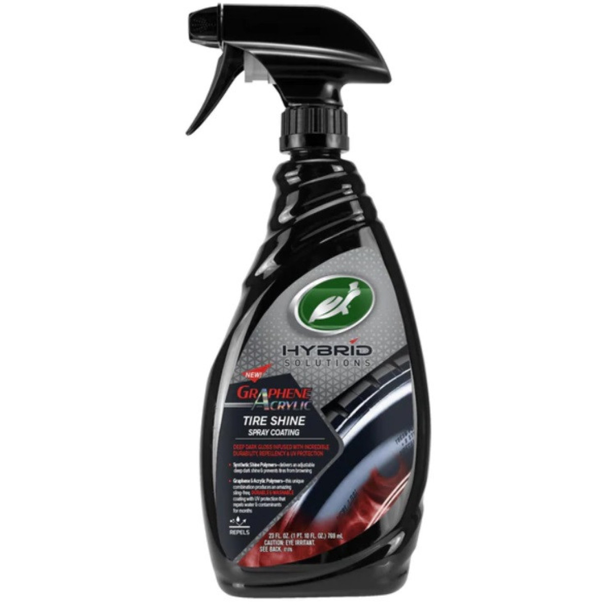 TURTLE WAX HS Tyre shine, däckbeläggning med grafenakryl, 680 ml TURTLE WAX HS Tyre shine, däckbeläggning med grafenakryl, 680 ml