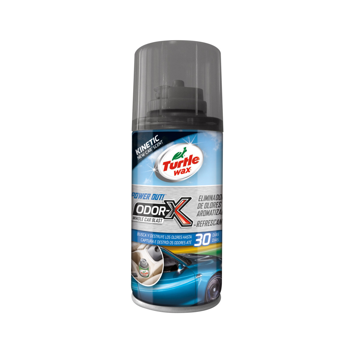 TURTLE WAX Power Out Car Blast Kinetic, Luktborttagare, 100 ml