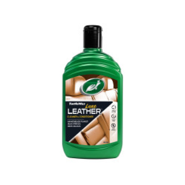 TURTLE WAX Luxe Leather Cleaner&Conditioner, läderrengöring och -balsam, 5 l