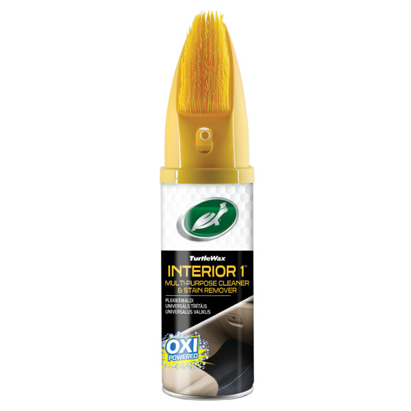 TURTLE WAX Multi-purpose Cleaner&Stain Remover Interior, interiörrengöring med borste, 400 ml