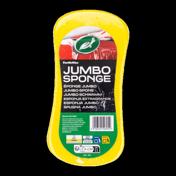 TURTLE WAX Jumbo, Tvättsvamp 11 x 22 x 7 cm TURTLE WAX Jumbo, Tvättsvamp 11 x 22 x 7 cm