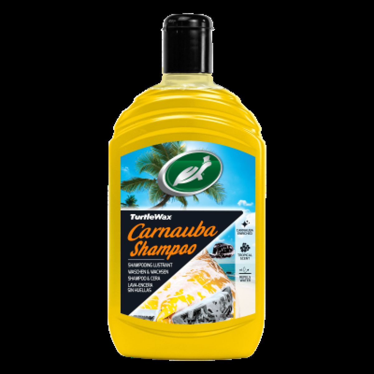 Turtle Wax Carnauba Wash & Wax, schampo med vax, 500 ml
