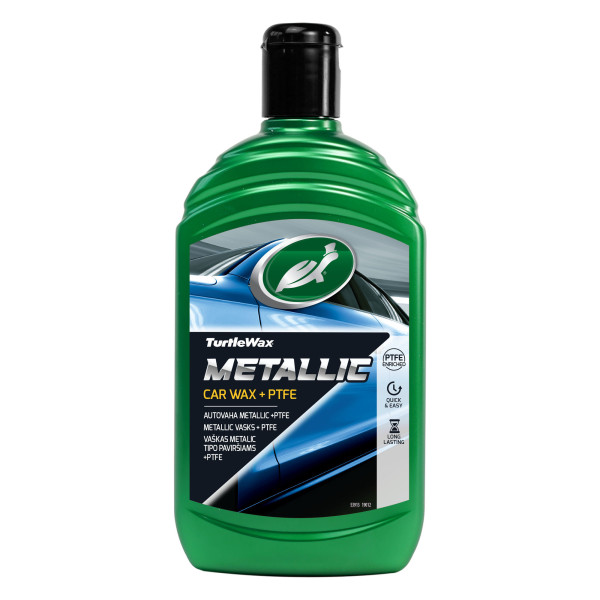 TURTLE WAX Speed Polish + Metallic Wax PTFE, vax, 500 ml