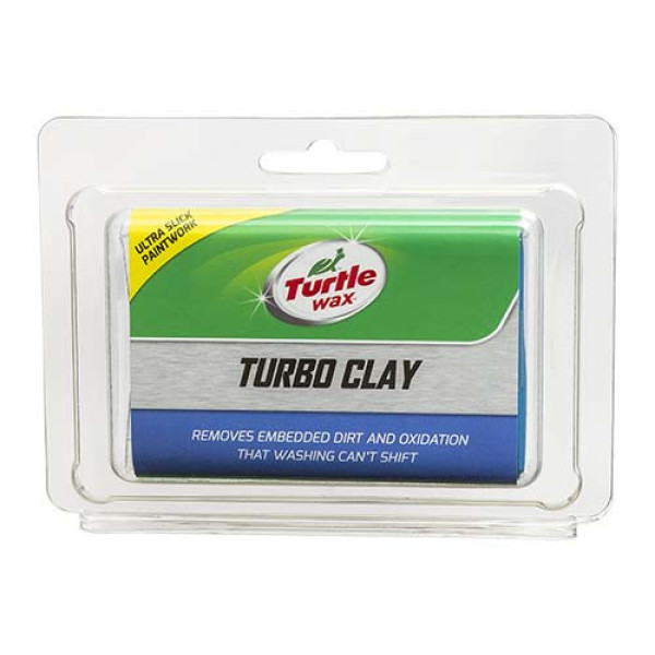 TURTLE WAX Turbo Clay, rengöringslera, 200 g