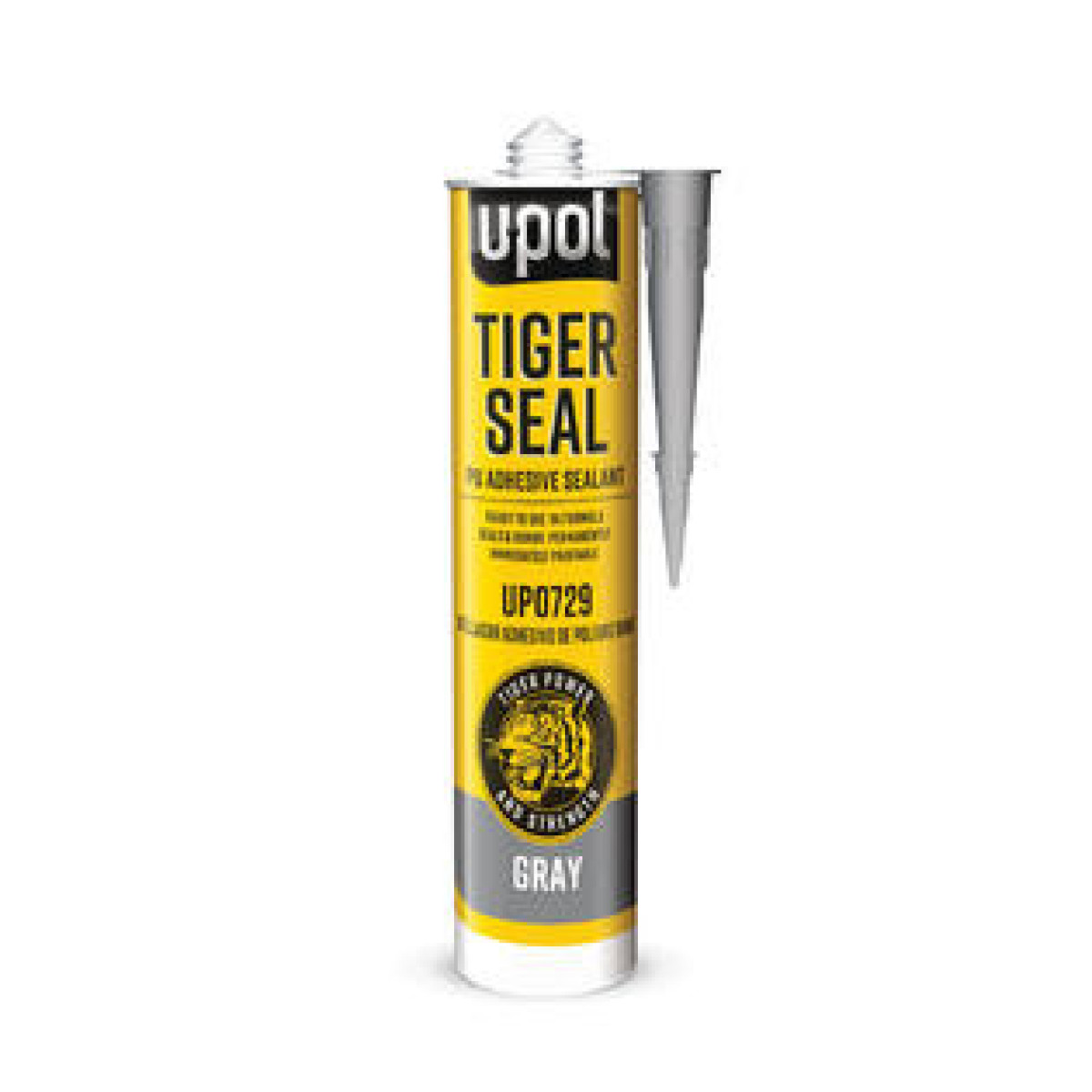 Tiger Seal PU Adhesive & Sealant Grey, tätningsmedel, grått, 310 ml