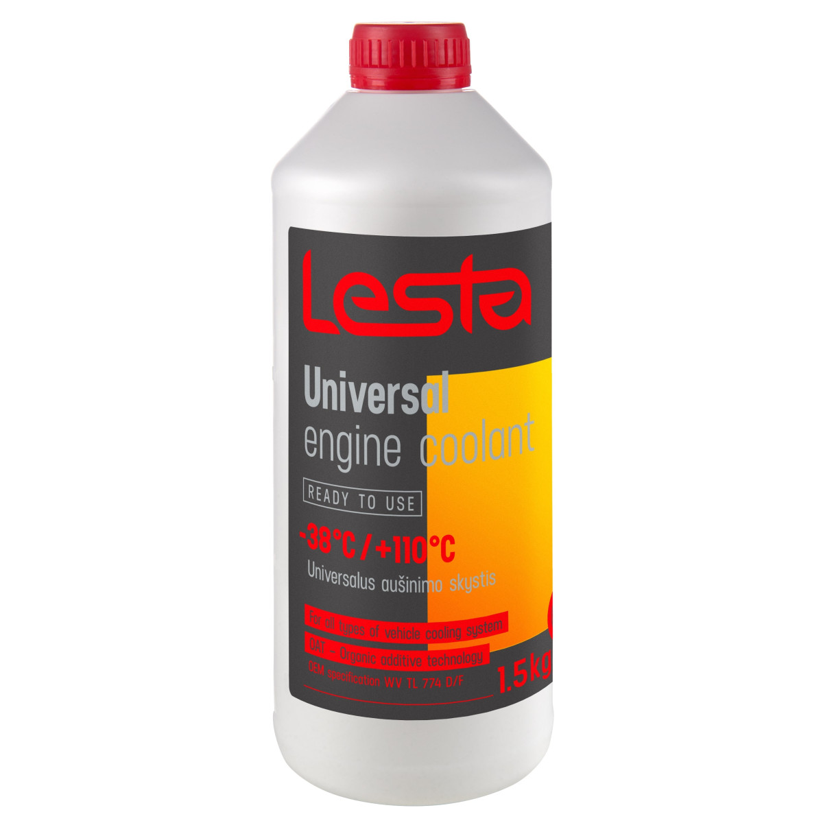 LESTA Universal Antifreeze -35°C, universal kylvätska, 1,5 kg