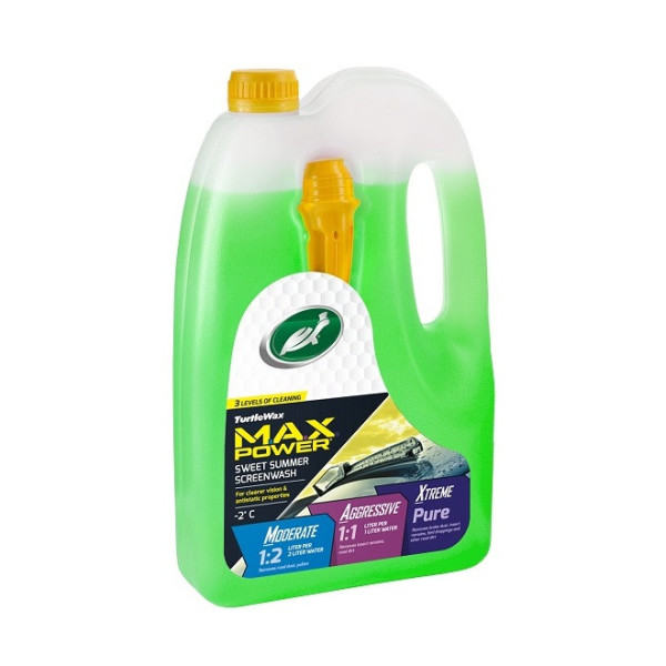 TURTLE WAX Windscreen Washer Fluid M.A.X. Power -2°C, vindrutespolarvätska, 4 l