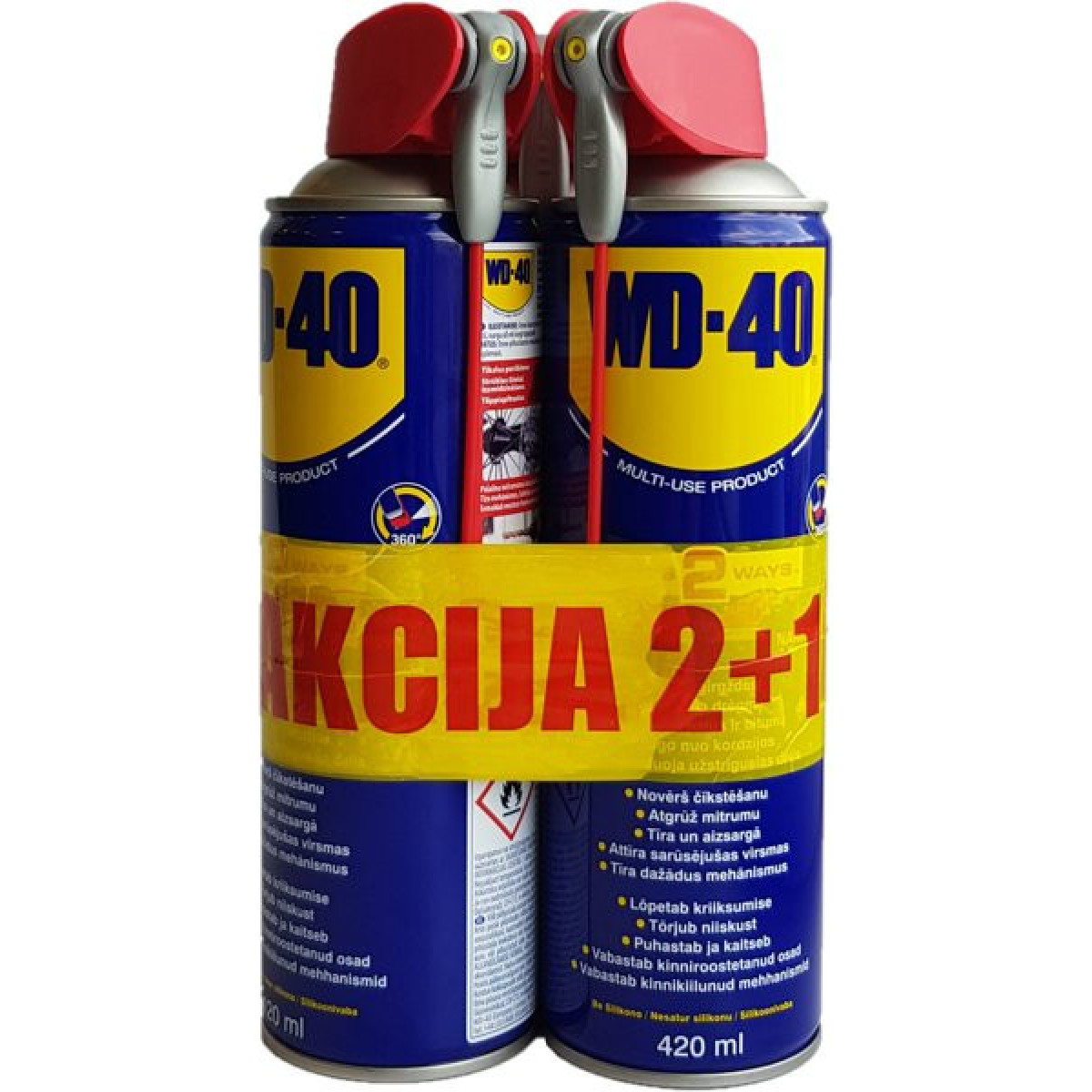 WD-40 Universal 2+1, 420ml