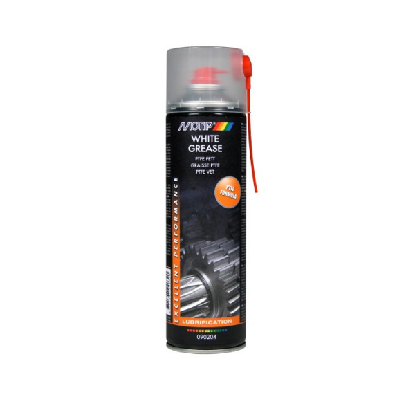 MOTIP White Grease, vitt fett, 500 ml