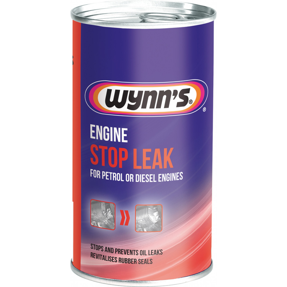 WYNNS Engine Stop Leak, Oljetillsats som stoppar läckor, 325 ml