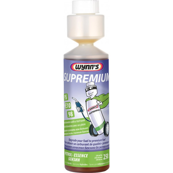 WYNNS Supremium Petrol, bensintillsats, 250 ml