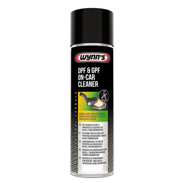 WYNNS DPF- och GPF-filterrengöring utan demontering, 500 ml