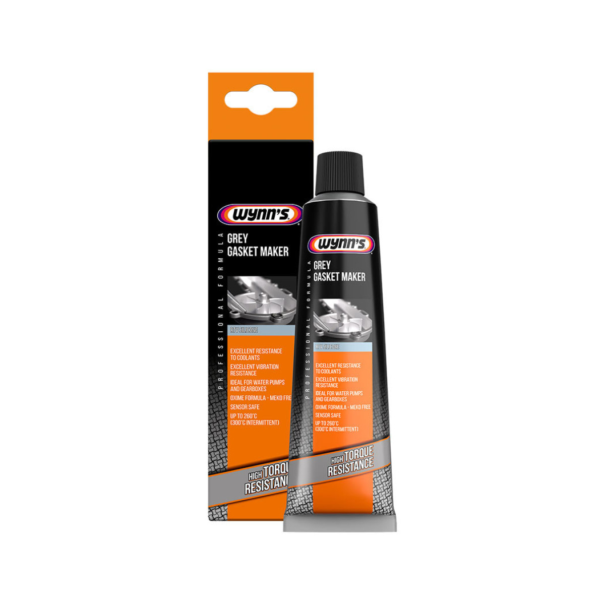 WYNNS Grey Gasket Maker, grå tätningsmedel, 80 ml