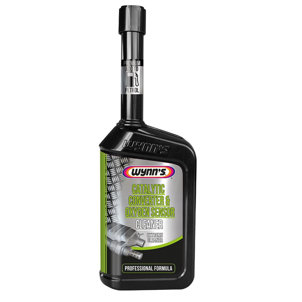 WYNNS Catalytic Converter & Oxygen Cleaner Pro, katalysator- och O2-rengöring, 500 ml
