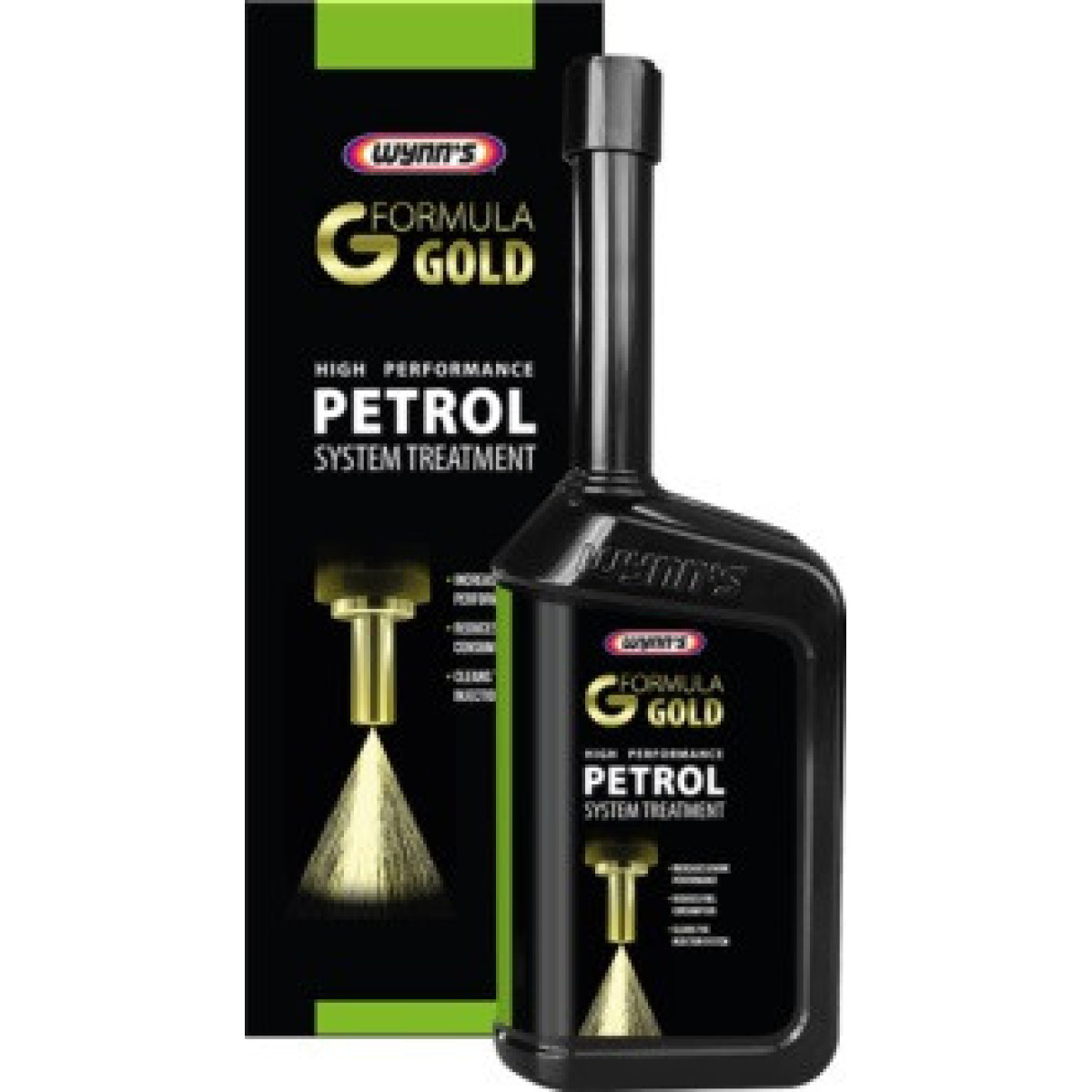WYNNS Petrol System Treatment Formula Gold, Tillsats för bensininsprutningssystem, 500 ml