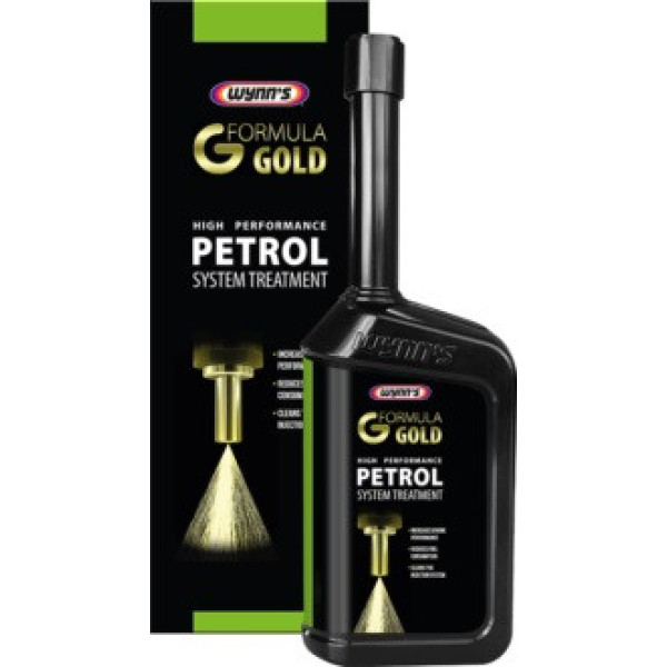 WYNNS Petrol System Treatment Formula Gold, Tillsats för bensininsprutningssystem, 500 ml