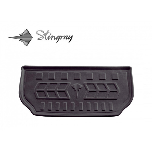 Gummi 3D bagagerumsmatta TESLA Model S Plaid från 2021 ( boot) / 6050091 / högre kanter