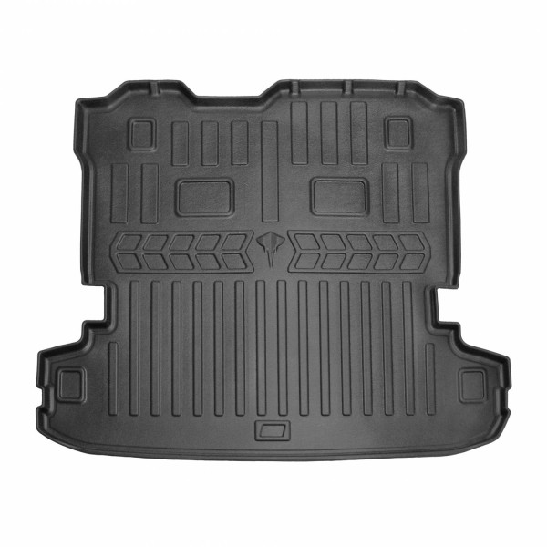 Gummi bagagerumsmatta MITSUBISHI Pajero Wagon IV V80 2006-2021 (5 of 7 seats used)