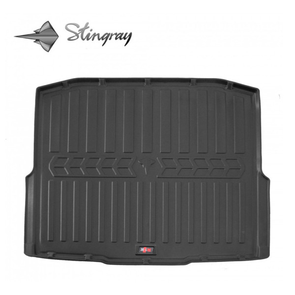 Gummi bagagerumsmatta SKODA Octavia III A7 2013-2020 (kombi, without niches)