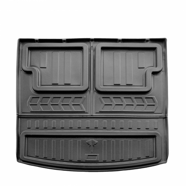 Gummi bagagerumsmatta VOLKSWAGEN Tiguan II Allspace från 2016 (5 of 7 seats used / USA)