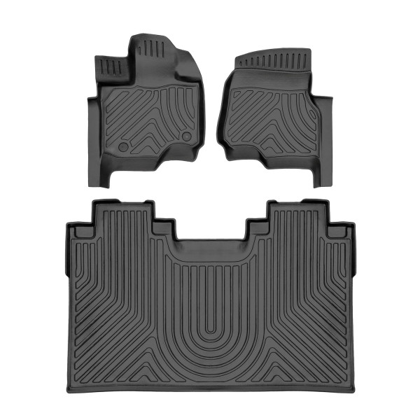 Gummimattor Ford F-150 Lightning från 2022 (without rear organizer)