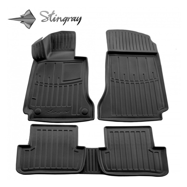 Gummimattor MERCEDES-BENZ W204 C 2007-2015