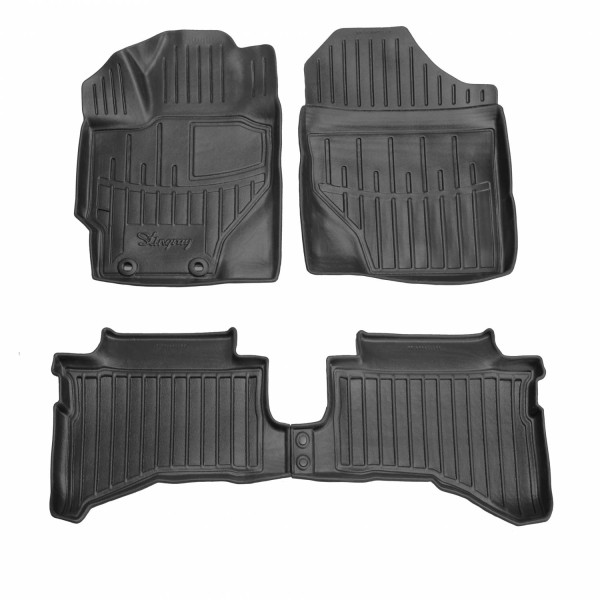 Gummimattor TOYOTA Yaris III XP13 hibridas 2014-2020