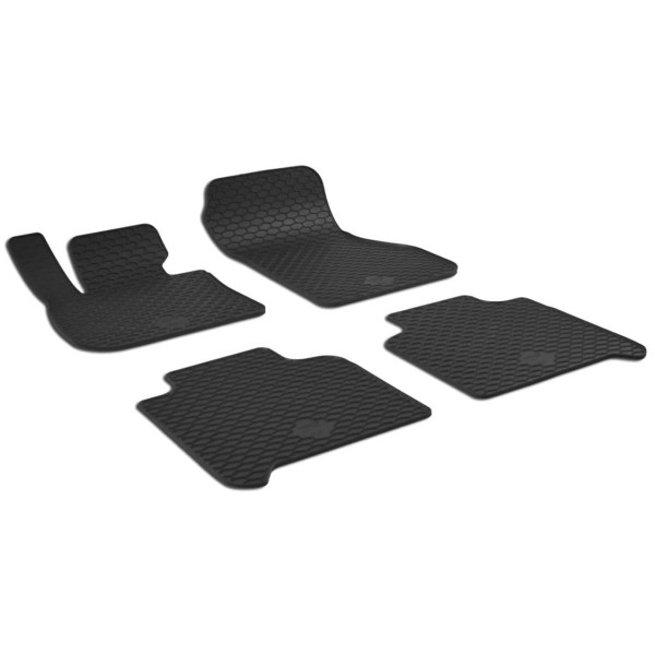 Gummimattor BMW 2 (F46, FL clips) Gran Tourer 2015-2021,