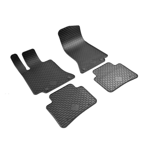 Gummimattor Mercedes (W206) C-Class (från 2021) / also Hybrid, 4pc,