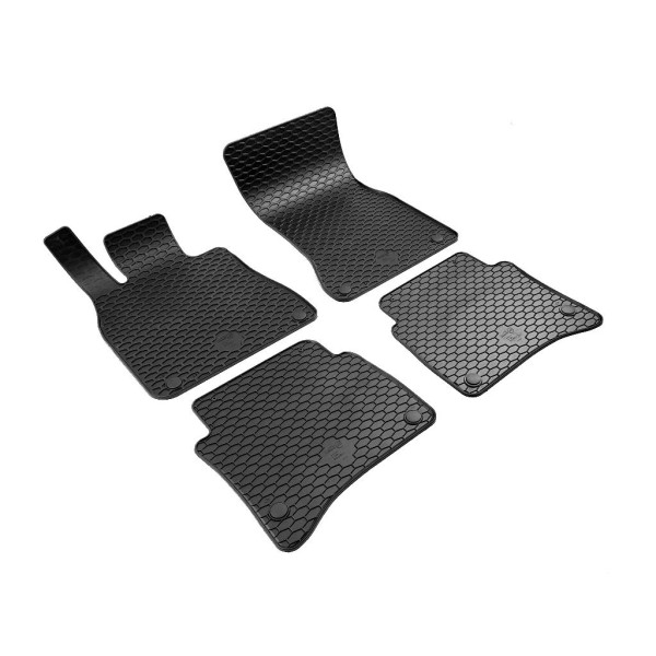 Gummimattor Mercedes (W223) S-Class (från 2020) / also Hybrid, 4pc,