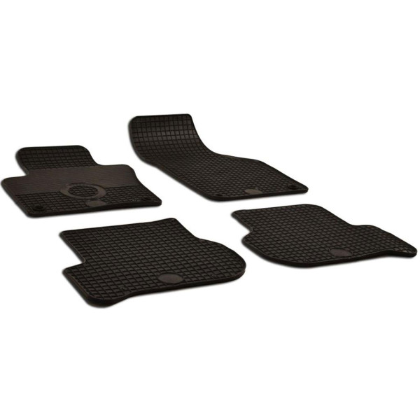 Gummimattor Volkswagen Golf Plus (Round clips) 2004-2014,
