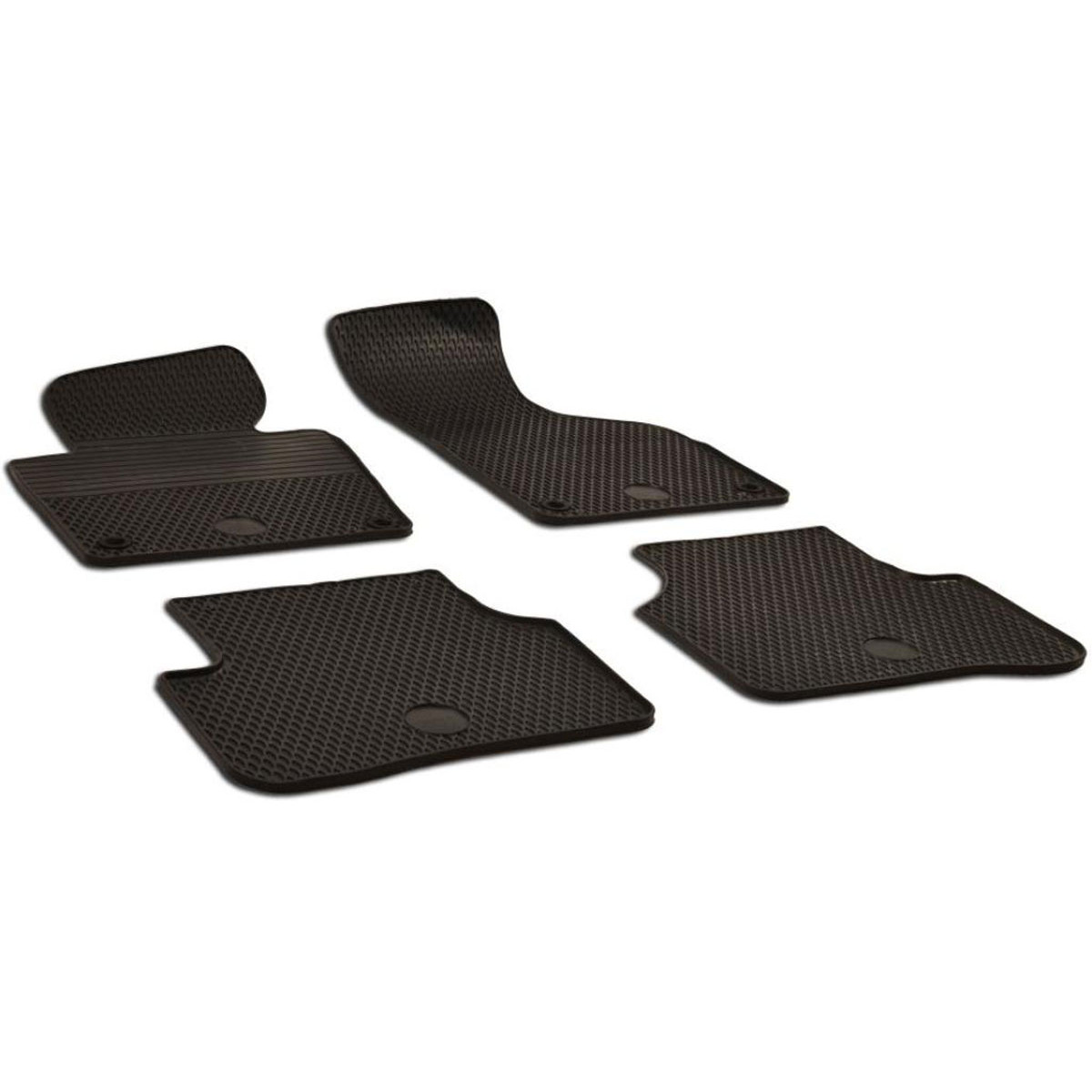 Gummimattor Volkswagen Passat B6, B7 2005-2014, (round clips)