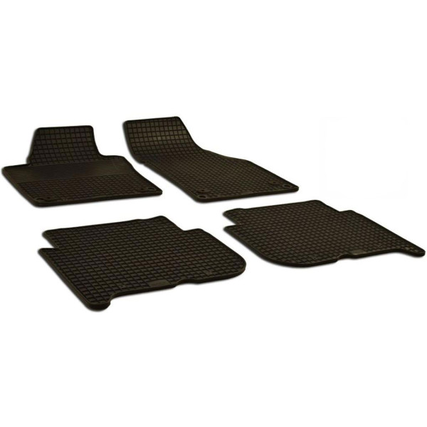 Gummimattor Volkswagen Touran (Round clips) 2003-2015,