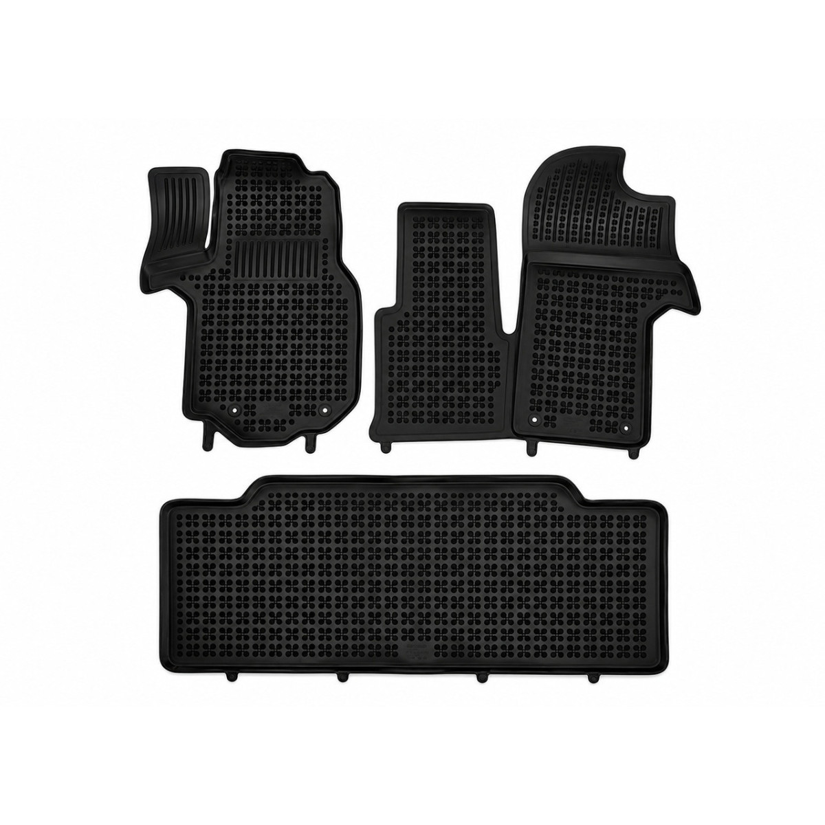 Gummimattor Volkswagen Crafter II från 2016 (2 rows)