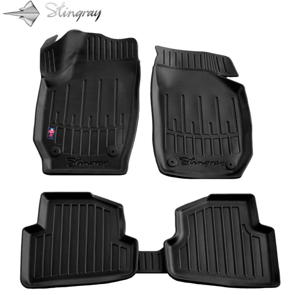 Gummimattor SKODA Fabia II 5J 2007-2014